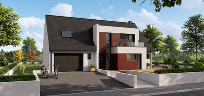 Terrain et maison à Plailly en Oise (60) de 202 m² à vendre au prix de 583600€ - 1