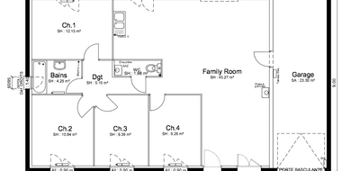 Terrain et maison à Crêches-sur-Saône en Saône-et-Loire (71) de 98 m² à vendre au prix de 212500€ - 4