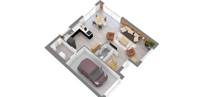 Terrain et maison à Montfort-sur-Meu en Ille-et-Vilaine (35) de 86 m² à vendre au prix de 247993€ - 3