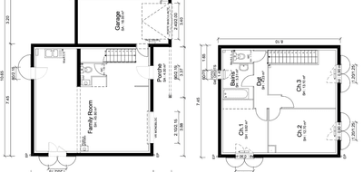 Terrain et maison à Saint-Trivier-sur-Moignans en Ain (01) de 94 m² à vendre au prix de 290000€ - 4