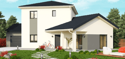 Terrain et maison à Villars-les-Dombes en Ain (01) de 110 m² à vendre au prix de 515000€ - 1