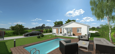 Terrain et maison à Saint-Maurice-de-Rémens en Ain (01) de 93 m² à vendre au prix de 269000€ - 1