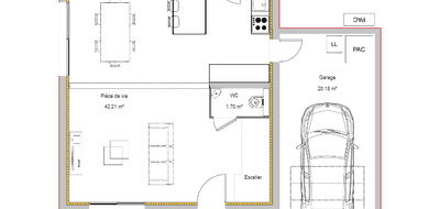 Terrain et maison à Frans en Ain (01) de 87 m² à vendre au prix de 293100€ - 3