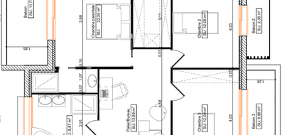 Terrain et maison à Longperrier en Seine-et-Marne (77) de 127 m² à vendre au prix de 375600€ - 4