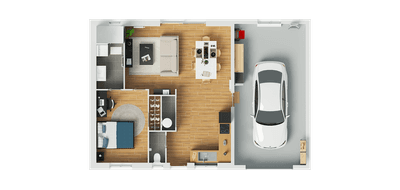 Terrain et maison à Thouars en Deux-Sèvres (79) de 350 m² à vendre au prix de 106167€ - 3