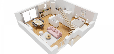 Terrain et maison à Héric en Loire-Atlantique (44) de 501 m² à vendre au prix de 255442€ - 3