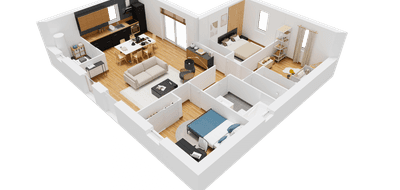 Terrain et maison à Bruc-sur-Aff en Ille-et-Vilaine (35) de 417 m² à vendre au prix de 140494€ - 3