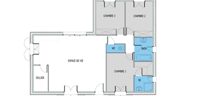 Terrain et maison à Peyrehorade en Landes (40) de 595 m² à vendre au prix de 215835€ - 3