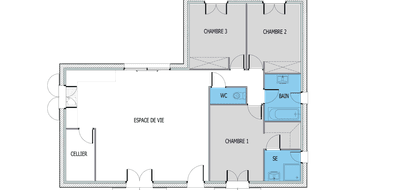 Terrain et maison à Saint-Aubin en Landes (40) de 959 m² à vendre au prix de 161480€ - 3