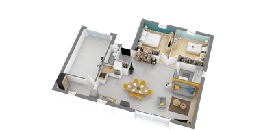 Terrain et maison à Saint-Dolay en Morbihan (56) de 700 m² à vendre au prix de 178532€ - 3