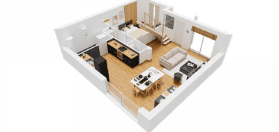 Terrain et maison à Saint-Aignan-Grandlieu en Loire-Atlantique (44) de 470 m² à vendre au prix de 315806€ - 2