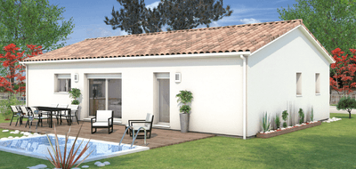 Terrain et maison à Vignonet en Gironde (33) de 75 m² à vendre au prix de 240000€ - 1