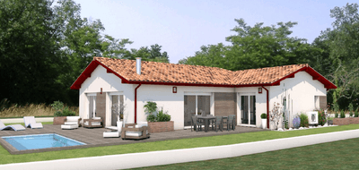 Terrain et maison à Saint-Martin-de-Hinx en Landes (40) de 118 m² à vendre au prix de 350000€ - 1