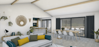 Terrain et maison à Pompignac en Gironde (33) de 110 m² à vendre au prix de 445000€ - 1