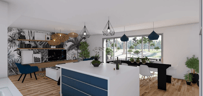 Terrain et maison à Naujan-et-Postiac en Gironde (33) de 110 m² à vendre au prix de 380000€ - 2
