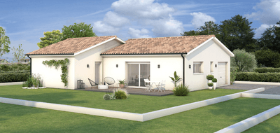 Terrain et maison à Castelnau-de-Médoc en Gironde (33) de 95 m² à vendre au prix de 308000€ - 2