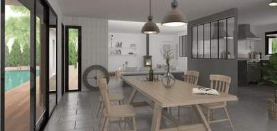 Terrain et maison à Lansac en Gironde (33) de 110 m² à vendre au prix de 299500€ - 1