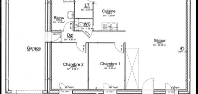 Terrain à Cys-la-Commune en Aisne (02) de 1400 m² à vendre au prix de 24900€ - 2