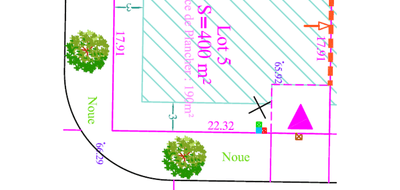 Terrain à Vouillé en Deux-Sèvres (79) de 400 m² à vendre au prix de 50990€ - 2