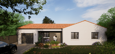 Terrain et maison à Saint-Vincent-sur-Jard en Vendée (85) de 314 m² à vendre au prix de 261700€ - 1