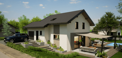 Terrain et maison à Saint-Jorioz en Haute-Savoie (74) de 524 m² à vendre au prix de 663693€ - 1