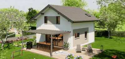 Terrain et maison à Desingy en Haute-Savoie (74) de 839 m² à vendre au prix de 449620€ - 2