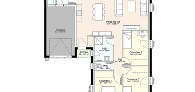 Terrain et maison à Loretz-d'Argenton en Deux-Sèvres (79) de 776 m² à vendre au prix de 171410€ - 3