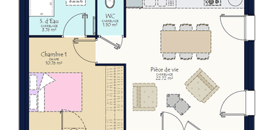 Terrain et maison à Beaupréau-en-Mauges en Maine-et-Loire (49) de 402 m² à vendre au prix de 142770€ - 3