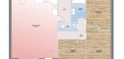 Terrain et maison à Camps-la-Source en Var (83) de 993 m² à vendre au prix de 275000€ - 4