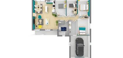 Terrain et maison à Besançon en Doubs (25) de 108 m² à vendre au prix de 321270€ - 2