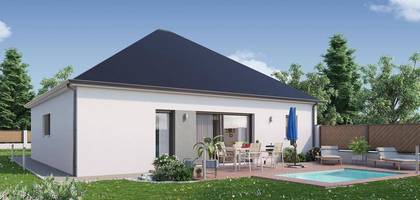 Terrain et maison à Brizay en Indre-et-Loire (37) de 1004 m² à vendre au prix de 141193€ - 2