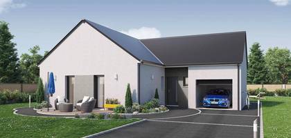 Terrain et maison à Brizay en Indre-et-Loire (37) de 1004 m² à vendre au prix de 145662€ - 2