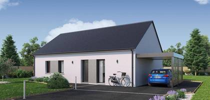 Terrain et maison à Saint-Flovier en Indre-et-Loire (37) de 1304 m² à vendre au prix de 121352€ - 1