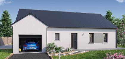 Terrain et maison à Brizay en Indre-et-Loire (37) de 1004 m² à vendre au prix de 142503€ - 1