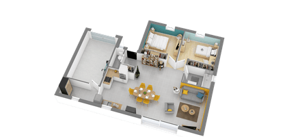 Terrain et maison à ST SULPICE LES LANDES en Loire-Atlantique (44) de 680 m² à vendre au prix de 126055€ - 3