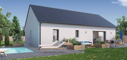 Terrain et maison à Brizay en Indre-et-Loire (37) de 1004 m² à vendre au prix de 142503€ - 2