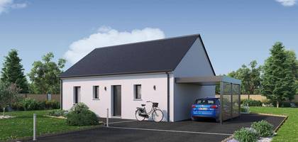 Terrain et maison à MONTCORBON en Loiret (45) de 1033 m² à vendre au prix de 114309€ - 1