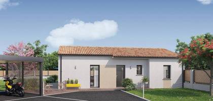 Terrain et maison à Lencouacq en Landes (40) de 1286 m² à vendre au prix de 136083€ - 1