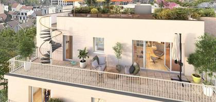 Appartement à Deuil-la-Barre en Val-d'Oise (95) de 33 m² à vendre au prix de 222000€ - 2